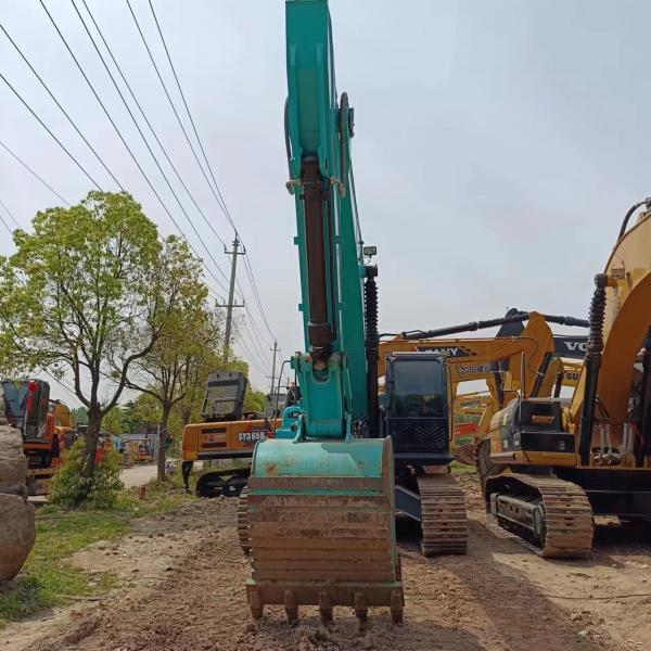 SK75 Used Kobelco Excavators with 1.6m3 Bucket Capacity and Original Hydraulic Pump