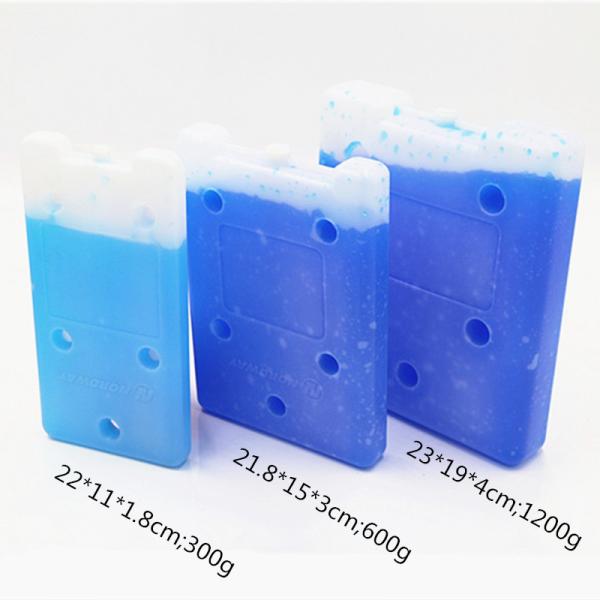 HDPE Plastic 600G Gel Cooler Cold Packs For Lunch Boxes Freezer Pack