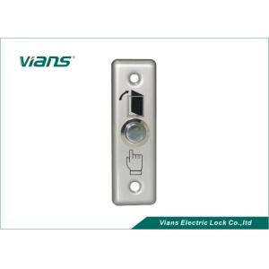 Door Release Press To Exit Button Stainless Steel For Security Access Control