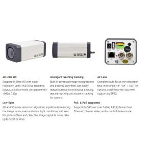 4K IP Live Streaming Video Camera EPTZ Box Camera Broadcast SDI teaching