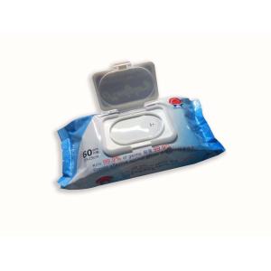 60 Counts Antiseptic Antibacterial Wet Wipes 20*15 CM Proven Effective