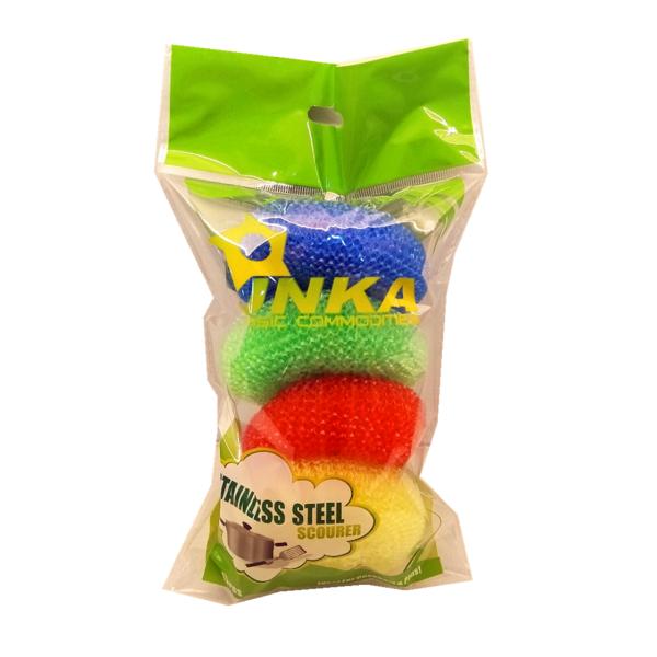 H65 Brass Scourer Pads Copper Scrubber for Kitchen Cleaning