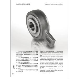 R&B roller type freewheel backstop clutch AV70/GV70 apply in Grain hoist or