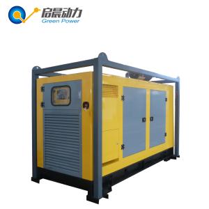 100kw biogas electric generator CHP for sale in China