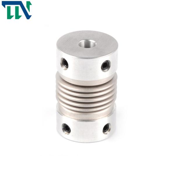 Buy Stainless Steel Metal Bellows Coupling With Clamping Hub Mechanical 20X32mm at wholesale prices