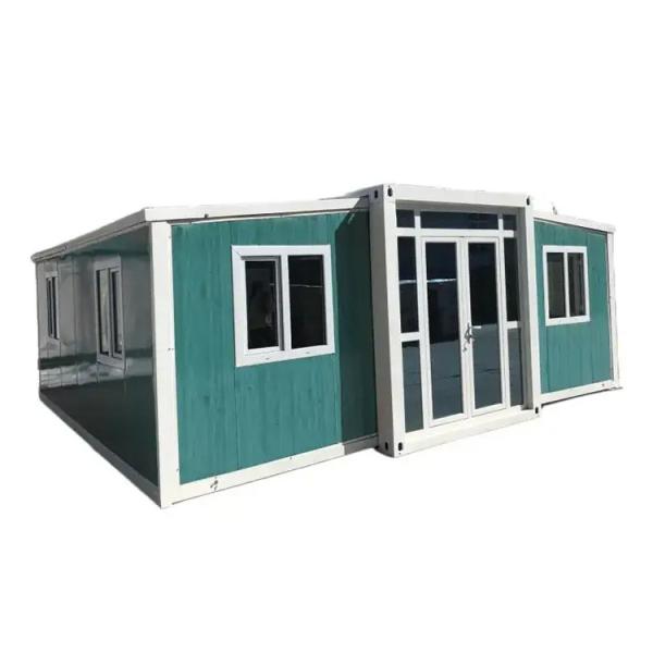 Buy Prefabricated 20ft 40ft Expanding Modular House Prefab Expandable Container House at wholesale prices