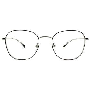 FM2582 Lightweight Round Metal Glasses Frame , Customized Optical Spectacle