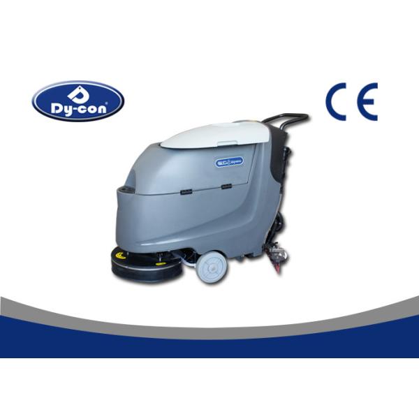 Buy Dycon Battery Powered Floor Scrubber , 510MM Malish Brush Floor Washing Equipment at wholesale prices