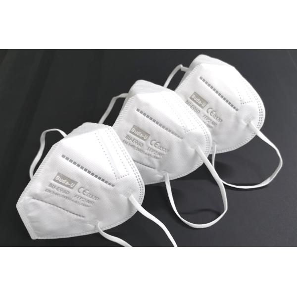 CE 0370 FFP2 Respirator Mask At EN149:2001 + A1:2009 Standard , FFP2 Protective