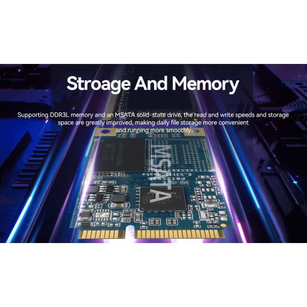 Intel Mini PC With Celeron Series Processor Dual HDMI Ports Support HD Display