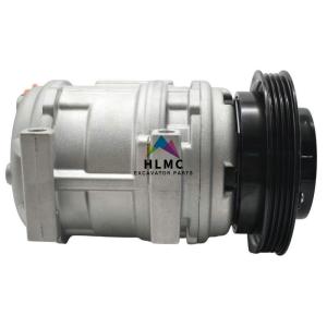 Doosan Excavator DX340 Air Conditioner Compressor 2208-6013B 440205-00070 2208