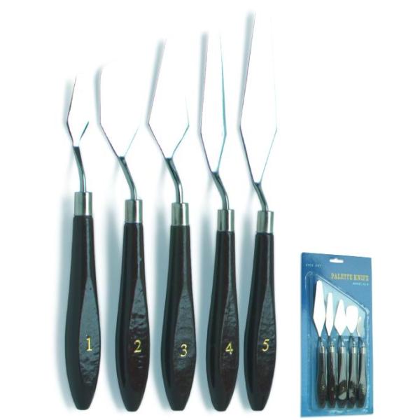 6 Knives Oil Painting Palette Knife Art Painting Accessories For Students