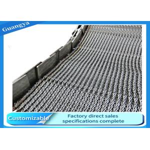 Resisting Acid SS316 Compound Balanced Mesh Conveyor Belt