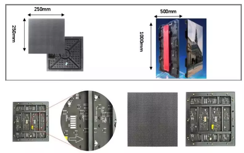 SMD1921 P3.91 Outdoor Rental LED Screen Curved 4000nits