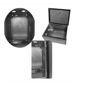 Commercial Stainless Steel Control Panel / Grey Electrical Distribution Box