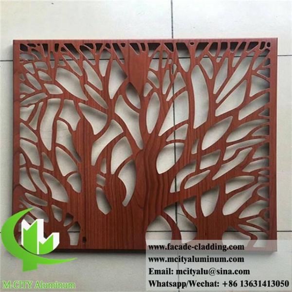 3D Aluminum Cladding Panel with LED Lighting and Customizable Patterns in Powder Coated Finish