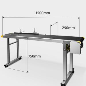 Inkjet Coding Conveyor Machine For Flat Packaging