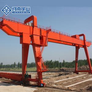A Type 50T Double Girder Hook Gantry Crane For Outdoor Loading
