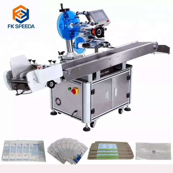 Adhesive Sticker Labeling Machine for Real-time Printing of Boxes Cards Bags and