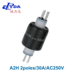 A2H mercury slip rings 2poles/30A