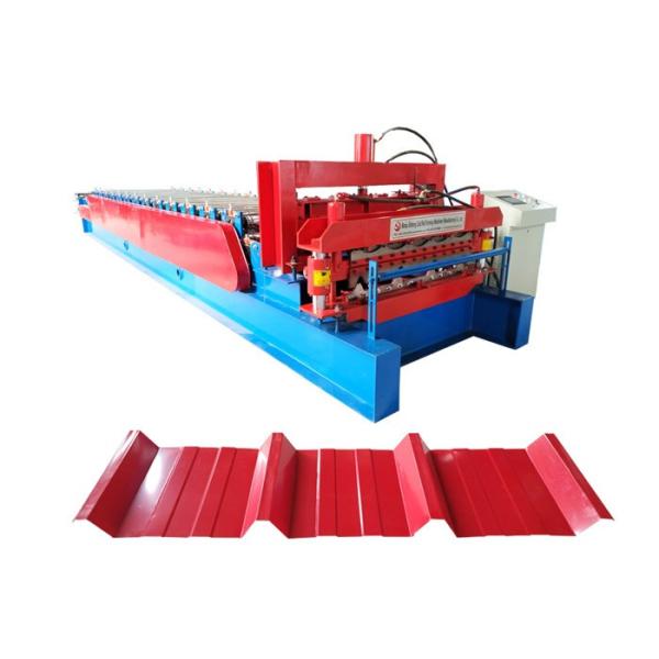 Buy High Speed Tiles And Ibr Double Layer Roofing Panel Making Machine Automatic at wholesale prices