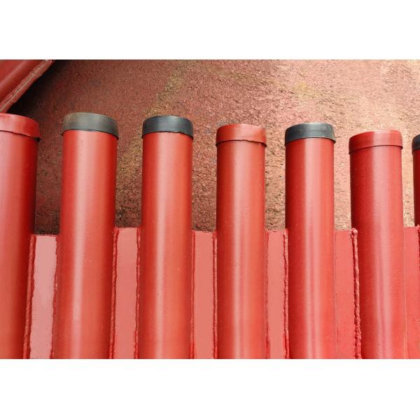 Buy ISO9001 Boiler Parts Carbon Steel Membrane Wall / Water Wall Panels 53.5x4.5x6000mm at wholesale prices