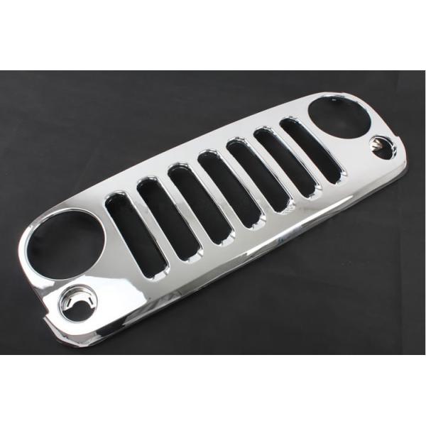 Buy Front Grille For Jeep Wrangler JK 2007-2014 middle Grid 4*4 auto accessoires at wholesale prices