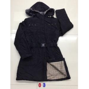 03 ladies padding long jackets stock (coats,blouzes,tops)