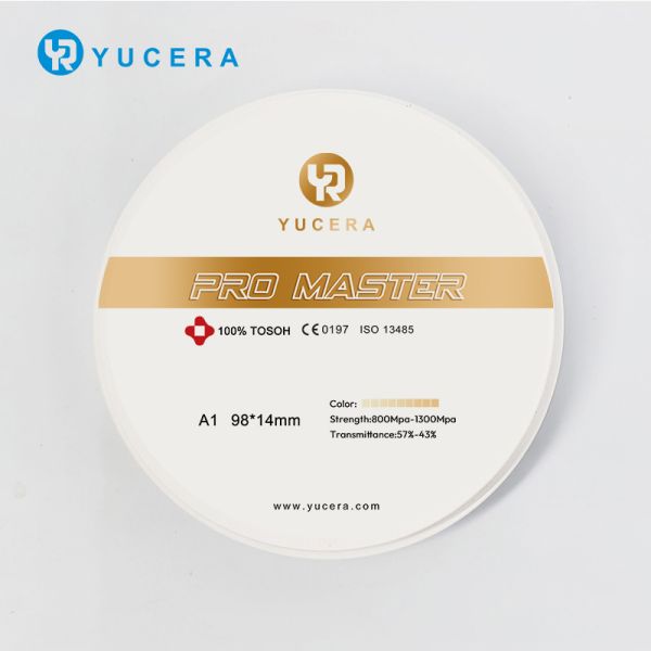 Buy Yucera Pro Master Zirconia Block Press Multilayer Dental Lab Material at wholesale prices