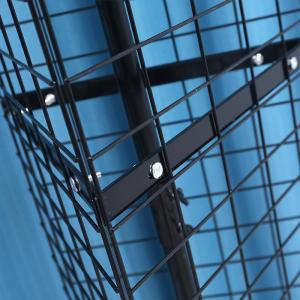 Custom Store Metal Wire Display Racks Hanging Hook Grid Panel Display Rack 35cm