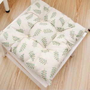 40 * 40CM Plush Seat Cushions Cotton Material Machine Washable Printing Logo