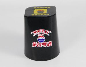 Customized personalized antique poker mini casino plastic dice cup / shaker for bar