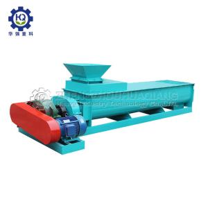 Double Screw Shaft 2620KG Paddle Stirrer Fertilizer Mixer Machine
