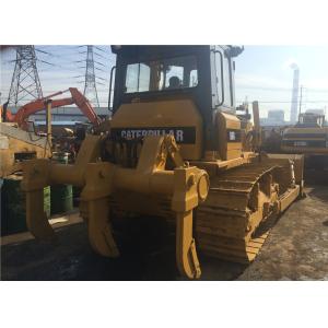 New Painting Second Hand Bulldozers Caterpillar D6G , Small Crawler Dozer