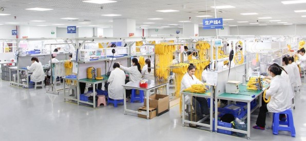 LC UPC Duplex OM3 LSZH Aqua Jacket Armored Optical Fiber Patch Cord