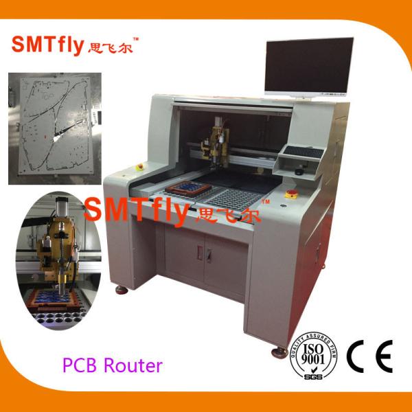 Buy PCB Router PCB Depaneling Equipment with Upper Vacuum Cleaner at wholesale prices