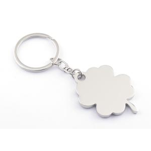 Eco - Friendly Engraved Metal Keychains Printable Laser Engraved Keychain