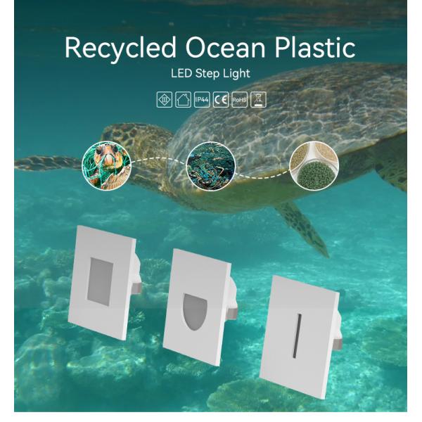 2700K 3000K 4000K Square Led Step Light Ocean Bound Low Voltage Deck Stair Lighting