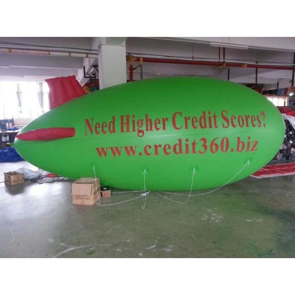 Giant flying inflatable blimp / flying advertising PVC inflatable blimp with