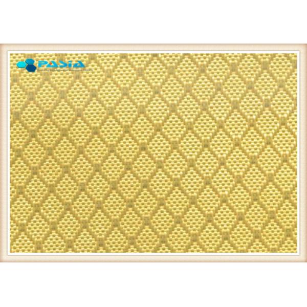 Gilded / Silver Plated Carbon Fiber Honeycomb Panels , Aramid Honeycomb Core