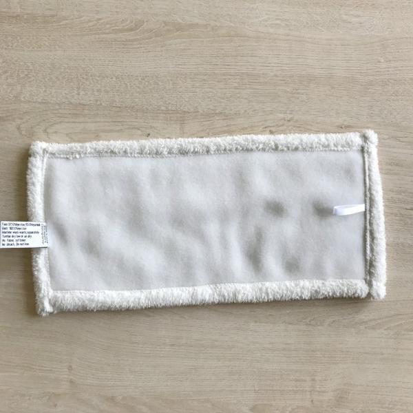 100% polyester absorb water flat mop house keeping wet mop Chinese suppiler with scrape