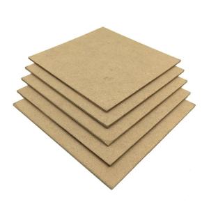 Directly Supply 4*8ft 6mm 9mm 12mm 15mm 18mm Raw Mdf Board with Thickness 1.5