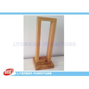 Paint Finished MDF Countertop Display Advertising ISO With LOGO Insert