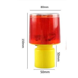 Ultra Bright LED Barricade Warning Lights , Waterproof Traffic Barricade Light