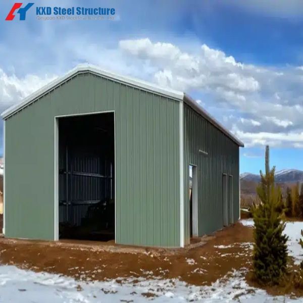 Steel Structure Single Slope Building Warehouse Workshop