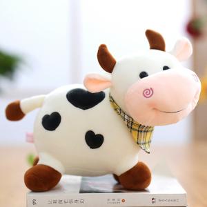 Hand Washable Home Decoration Cow Plush Doll