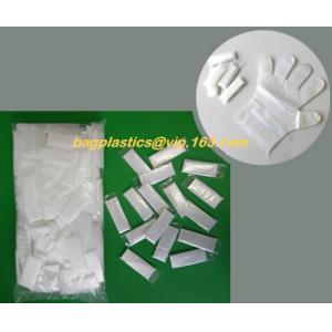biodegradable compostable disposable plastic pe food handlng gloves, pac