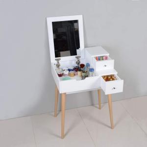 Perfect Quality Dressing Table Design With Removable Drawer In Solid Wood