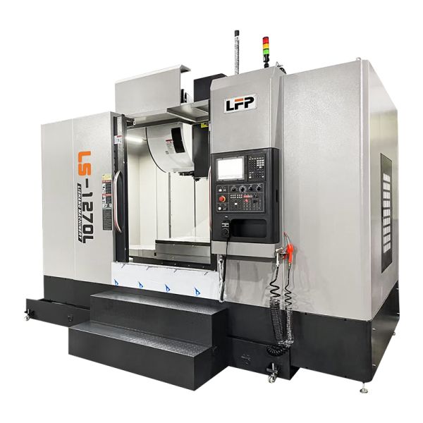 3 Axis CNC Vertical Machining Center LS-1270L Precision Cutting Equipment 15kg