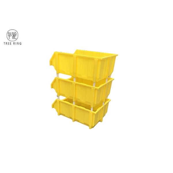 Buy Assembly Bench Plastic Bin Boxes , Stackable Storage Boxes For Warehouse Shelving at wholesale prices